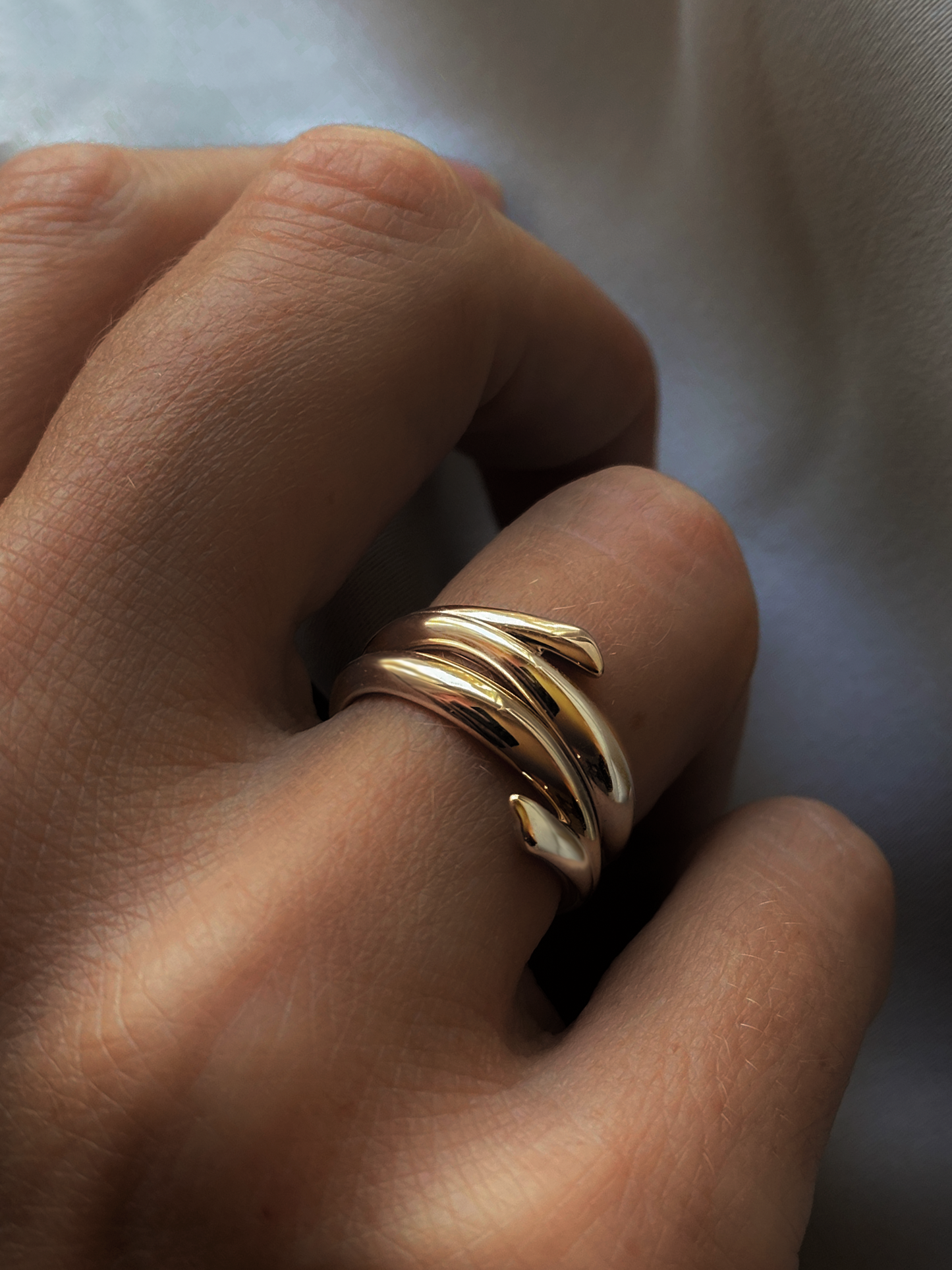 Hannah Coral Wave Ring 14K / 18K Gold