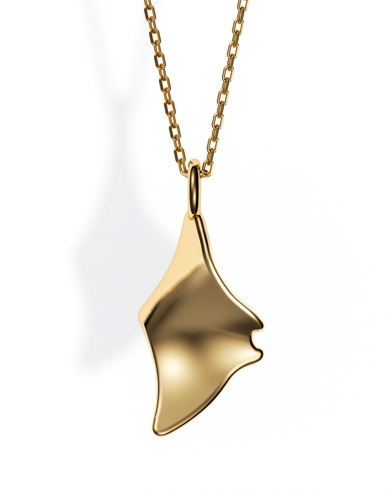 Manta Fever Necklace "Lefty" 14k / 18k Gold